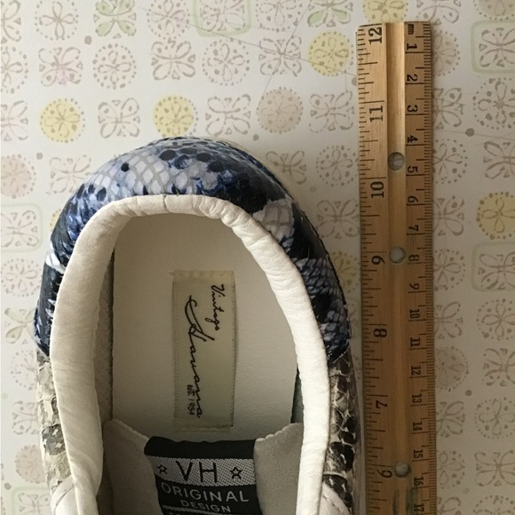 Pristine Vintage Havana Sneakers Tennis Shoes STAR Snakeskin Sz 9 - Picture 12 of 13